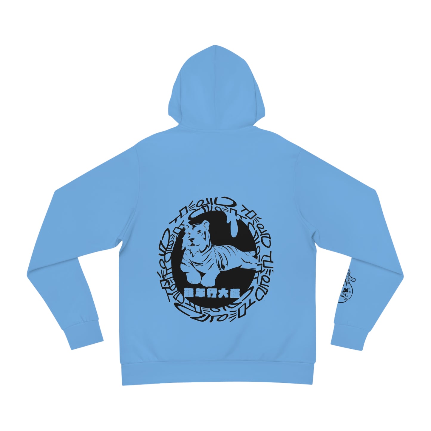 Dog Hoodie Light Blue