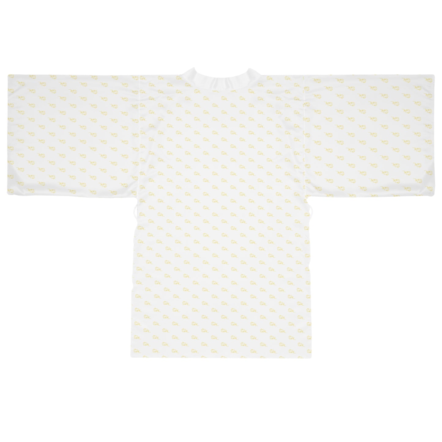 Long Sleeve Kimono Robe - White