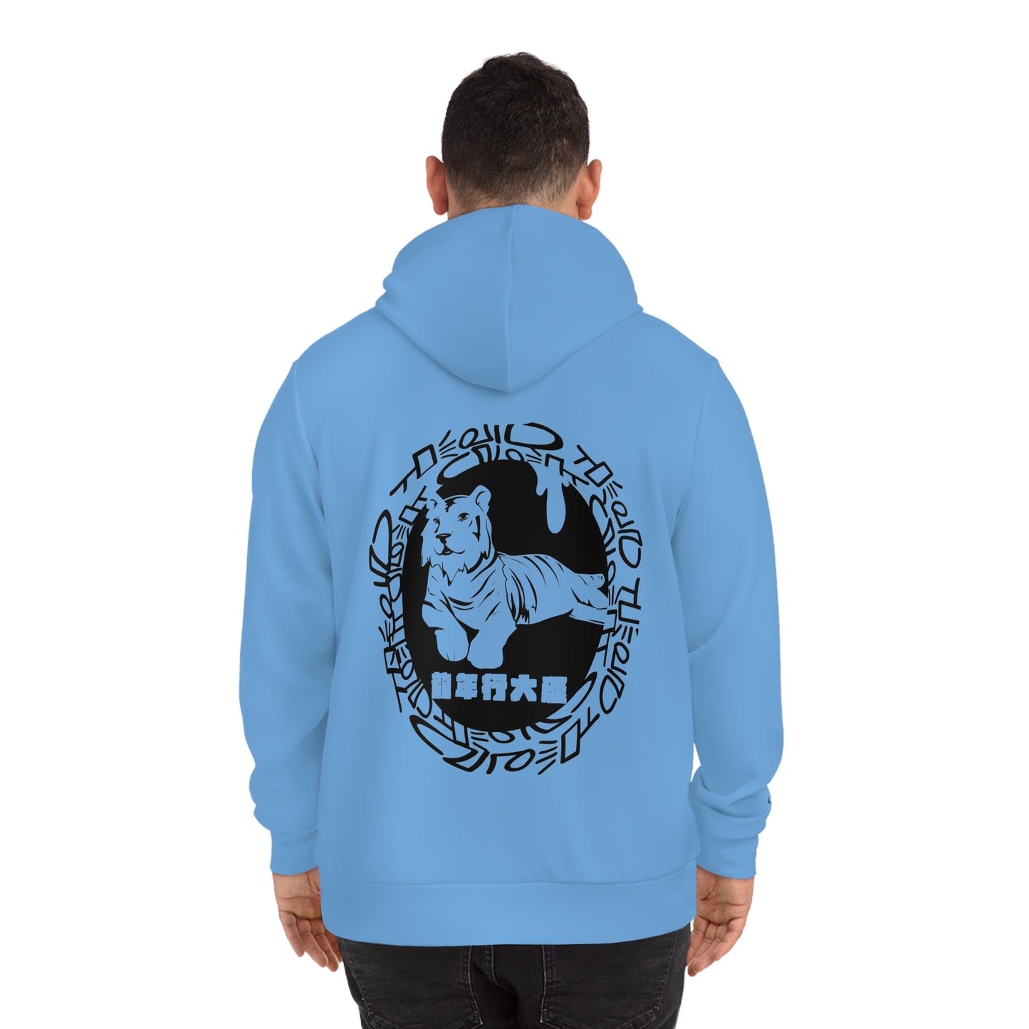 Dog Hoodie Light Blue